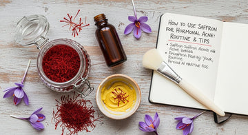 How to Use Saffron for Hormonal Acne: Routine & Tips