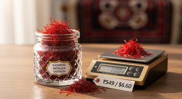 Kashmiri Mongra Saffron Price per Gram: Quality & Cost