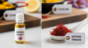 Saffron Extract vs Threads for Cooking: Flavor & Value