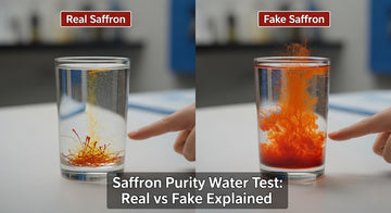 Saffron Purity Water Test Video: Real vs Fake Explained