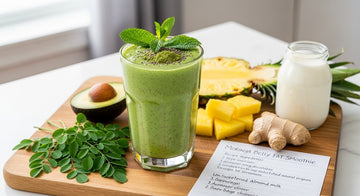 Moringa Smoothie Recipe for Belly Fat Loss
