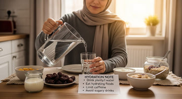 how to stay hydrated during ramadan without feeling thirsty