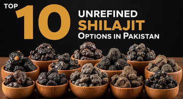 Top 10 Unrefined Shilajit Options in Pakistan