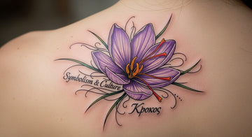 Saffron Flower Tattoo Meaning: Symbolism & Culture