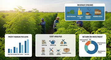 Moringa Cultivation Profit Per Acre Breakdown