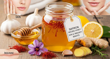 Saffron Infused Honey Benefits: Skin & Immunity