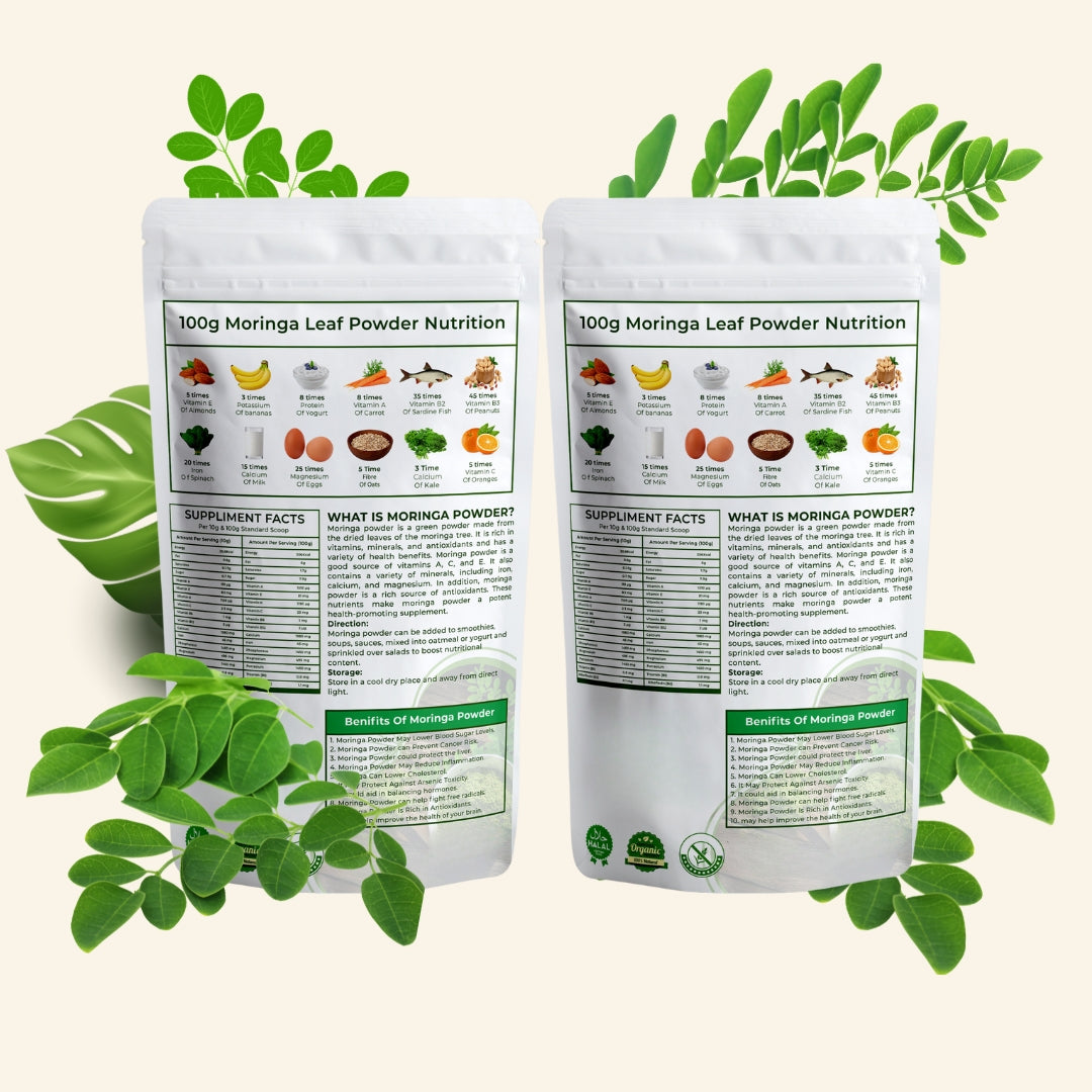 Organic Moringa Leaf Powder - 1 KG